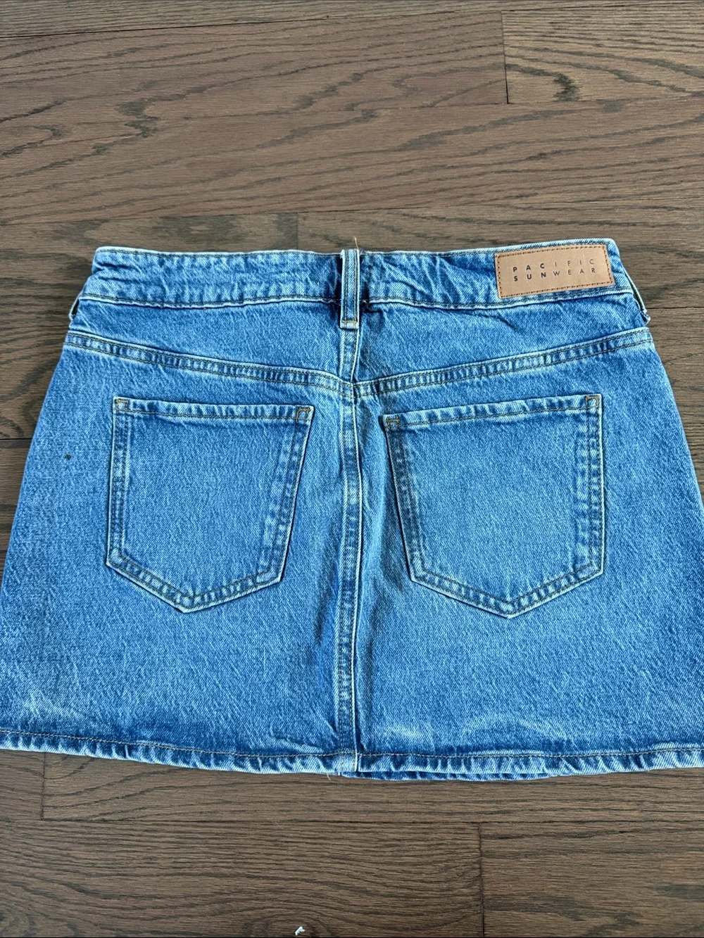 Pacific Sunwear Blue Denim Mini Skirt - size 27